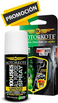 MOTORKOTE RACING + SPRAY 100+USOS (Motos)